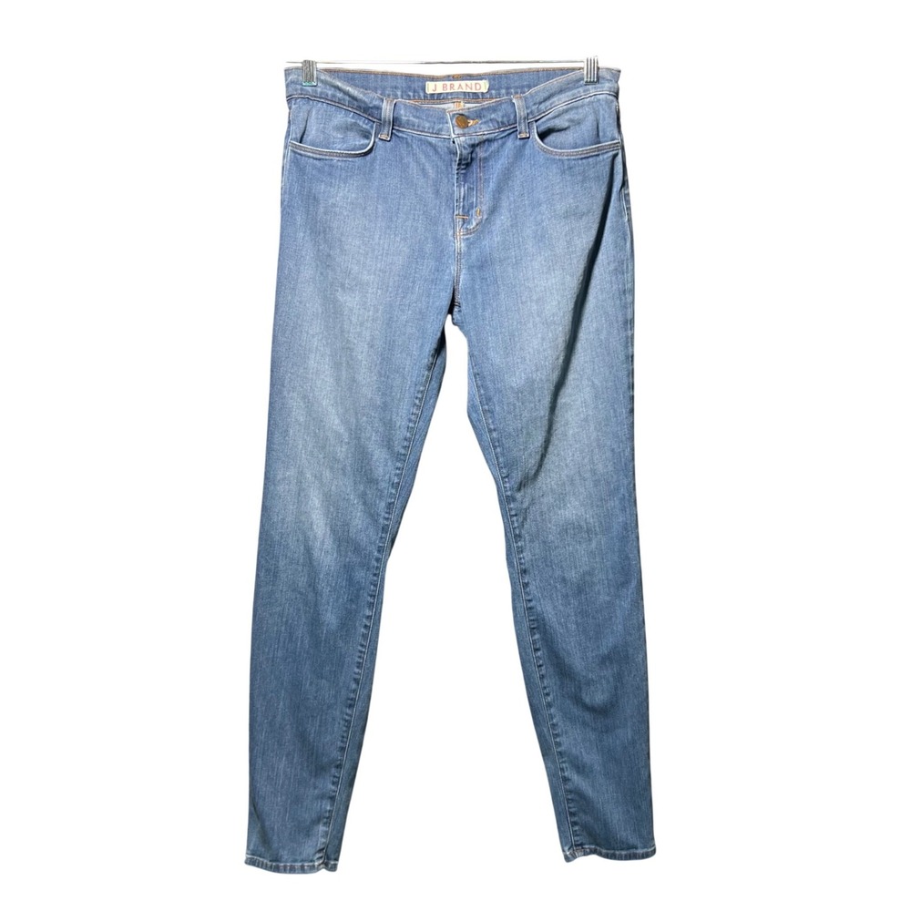 J Brand Super‎ Skinny Jeans Cabo Medium Blue Wash Womens Size 30